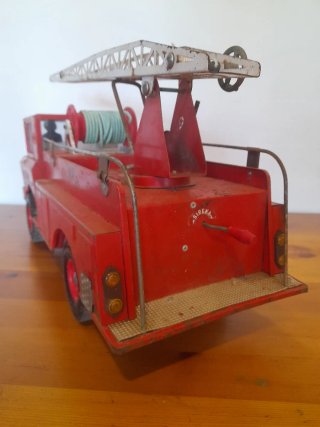 Camión Bomberos Rico Super Sansón Metal