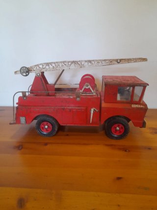 Camión Bomberos Rico Super Sansón Metal