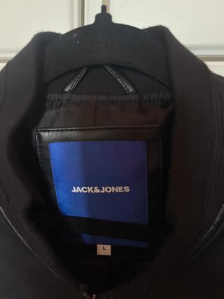 Giacca Bomber Jack & Jones Nera Uomo