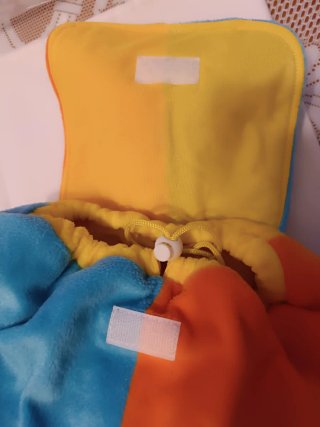 Mochila infantil peluche hipopótamo
