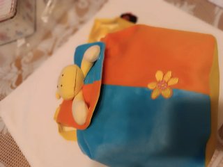 Mochila infantil peluche hipopótamo