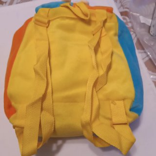 Mochila infantil peluche hipopótamo