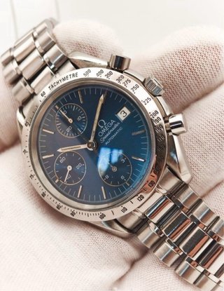Omega Speedmaster Date Azul 39mm
