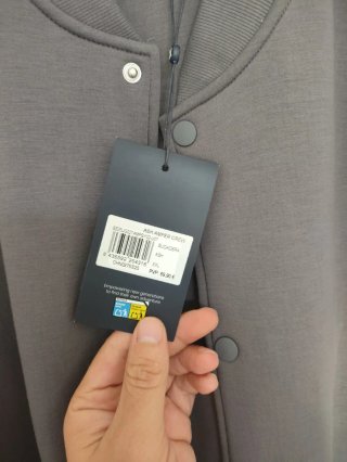 Cazadora Bomber Blue Banana Gris