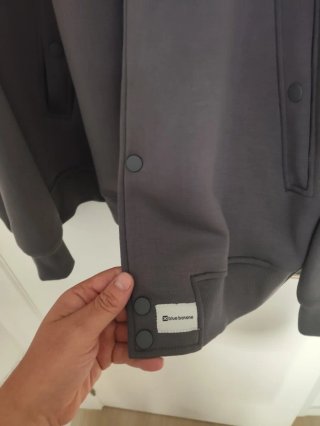 Cazadora Bomber Blue Banana Gris