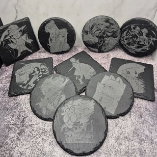 Posavasos Pizarra Personalizados Luffy Anime