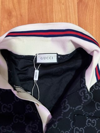 Conjunto Gucci Polo y Pantalón Negro