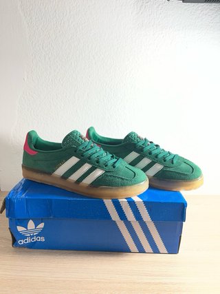 Adidas Gazelle Verde y Rosa