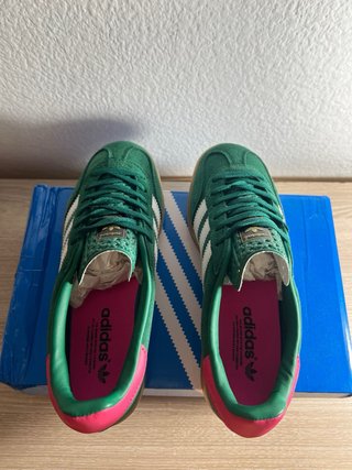 Adidas Gazelle Verde y Rosa