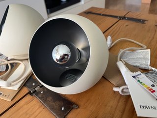 2 Lámparas Sobremesa Diseño Zara Home Nuevas
