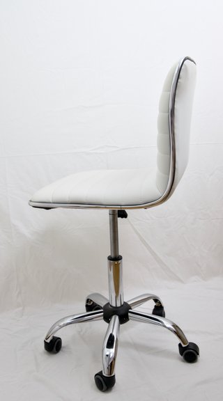 Silla escritorio moderna blanca