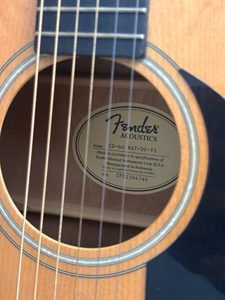 Guitarra Acústica Fender