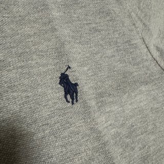 Polo Ralph Lauren Manga Larga Gris
