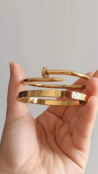 Conjunto pulseras acero inoxidable
