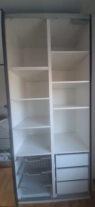 Estructura armario modular Ikea
