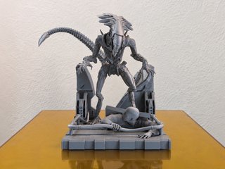Diorama Alien Queen Película 28cm