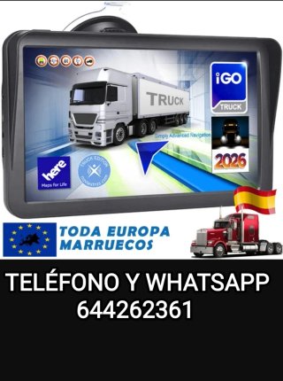 GPS Camión iGO Primo Truck 2026