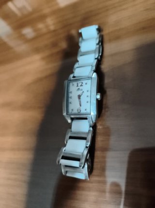 Reloj de pulsera Lotus Plata y Blanco