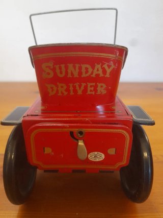 Coche hojalata Masudaya Sunday Driver