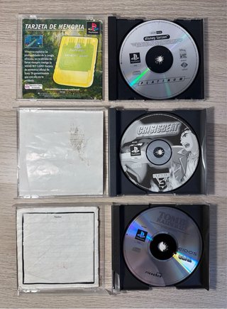 Lote 3 Juegos PS1 PAL España