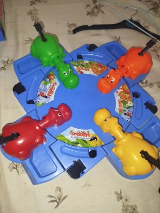Hipopótamo Tragabolas Juego Mesa