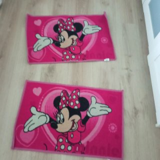 Lote 2 alfombras Minnie Mouse
