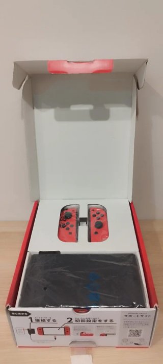 Nintendo Switch OLED Edición Mario Roja