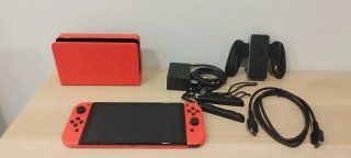 Nintendo Switch OLED Edición Mario Roja