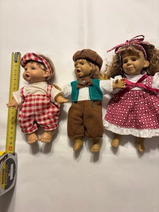 Lote 3 muñecas vintage Caritas Gestitos anni 80-90