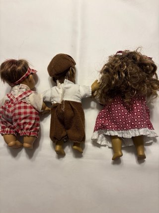 Lote 3 muñecas vintage Caritas Gestitos anni 80-90