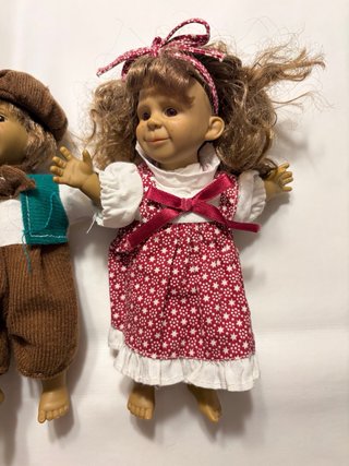 Lote 3 muñecas vintage Caritas Gestitos anni 80-90