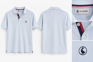 Polo El Ganso Azul Claro