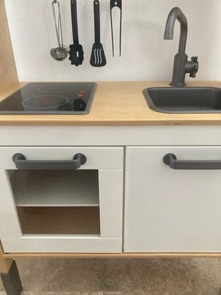 Cocinita IKEA de madera