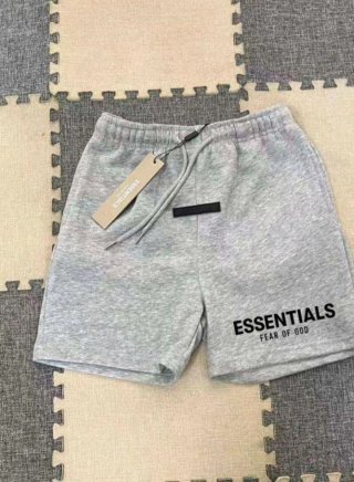 Pantalón corto Essentials gris hombre