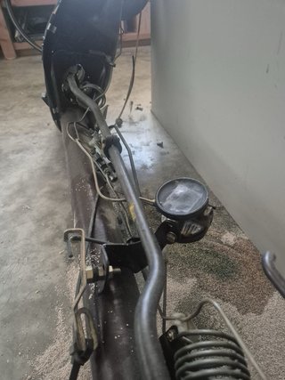 Eje trasero Citroën BX con suspensión