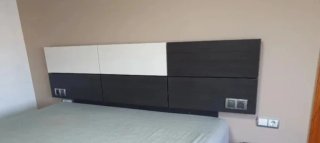 Cabecero de cama.