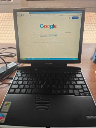 Toshiba Portégé M100 retro Windows XP 2GB 160GB