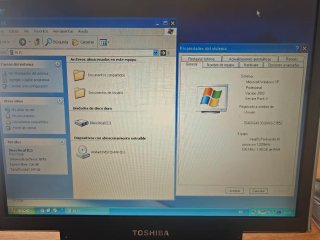 Toshiba Portégé M100 retro Windows XP 2GB 160GB