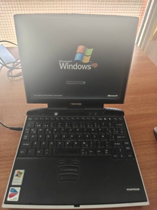 Toshiba Portégé M100 retro Windows XP 2GB 160GB