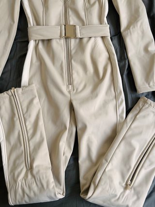 Mono de esquí Oysho beige Talla XS