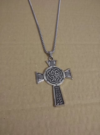 Collana Celtica in acciaio inox