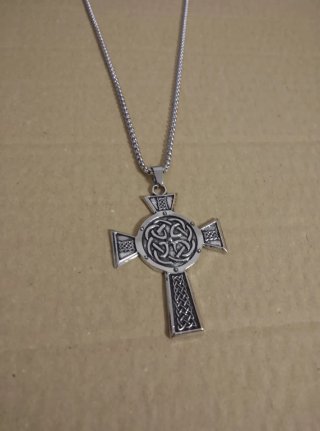 Collana Celtica in acciaio inox