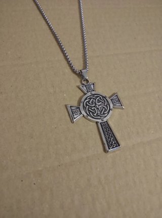 Collana Celtica in acciaio inox