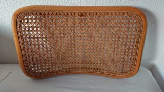 Respaldo Silla Cesca Ratán y Madera