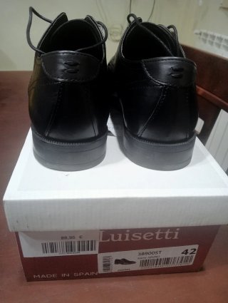 Zapatos de vestir Luisetti hombre negros
