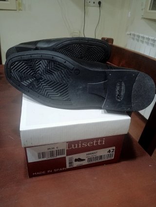 Zapatos de vestir Luisetti hombre negros