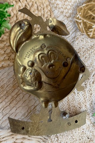 Naranjito España 1982 – Figura metálica vintage