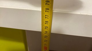Escritorio juvenil blanco y verde