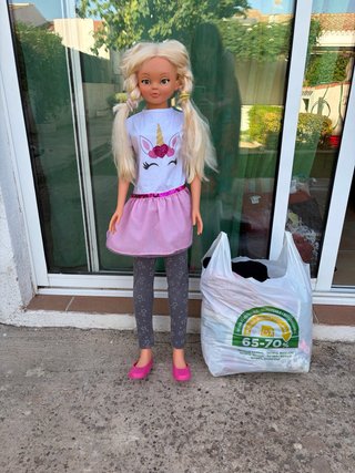Muñeca Rosaura Unicornio 105 cm