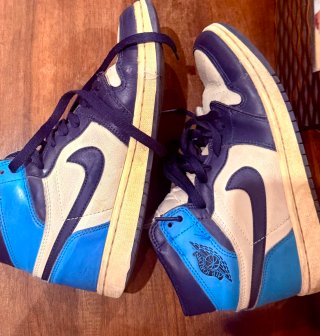 Jordan 1 High Obsidian UNC Talla 38